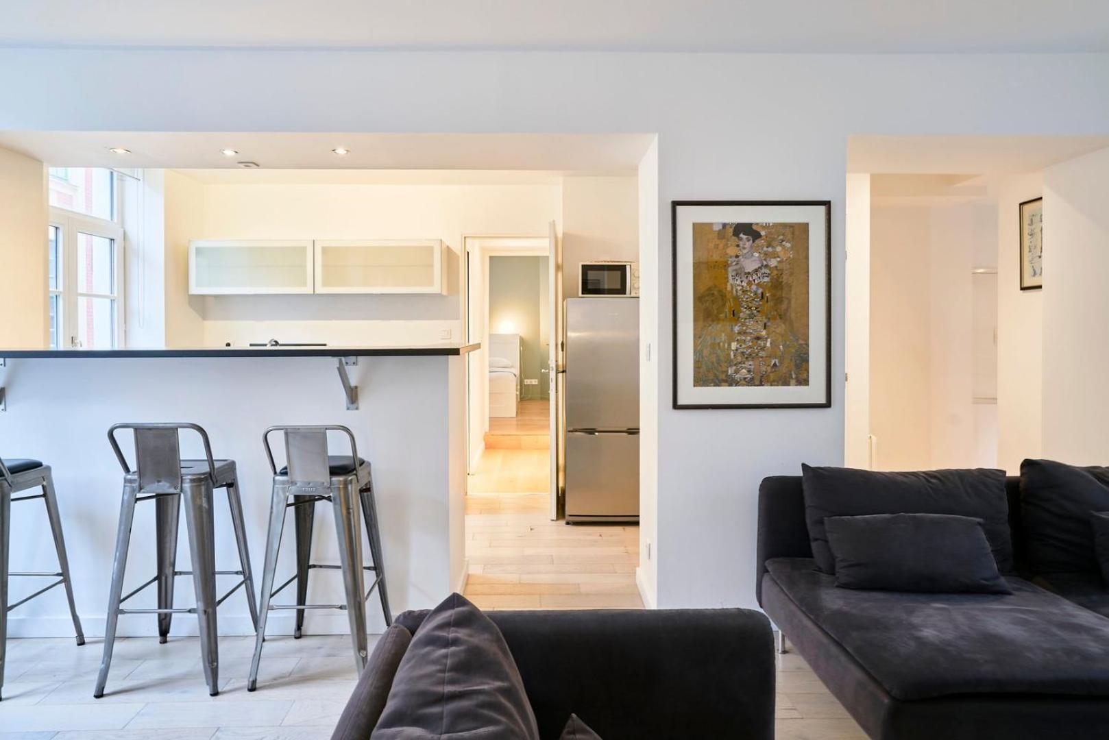 Spacious One Bedroom Apartment Ideally Located Lille Bagian luar foto