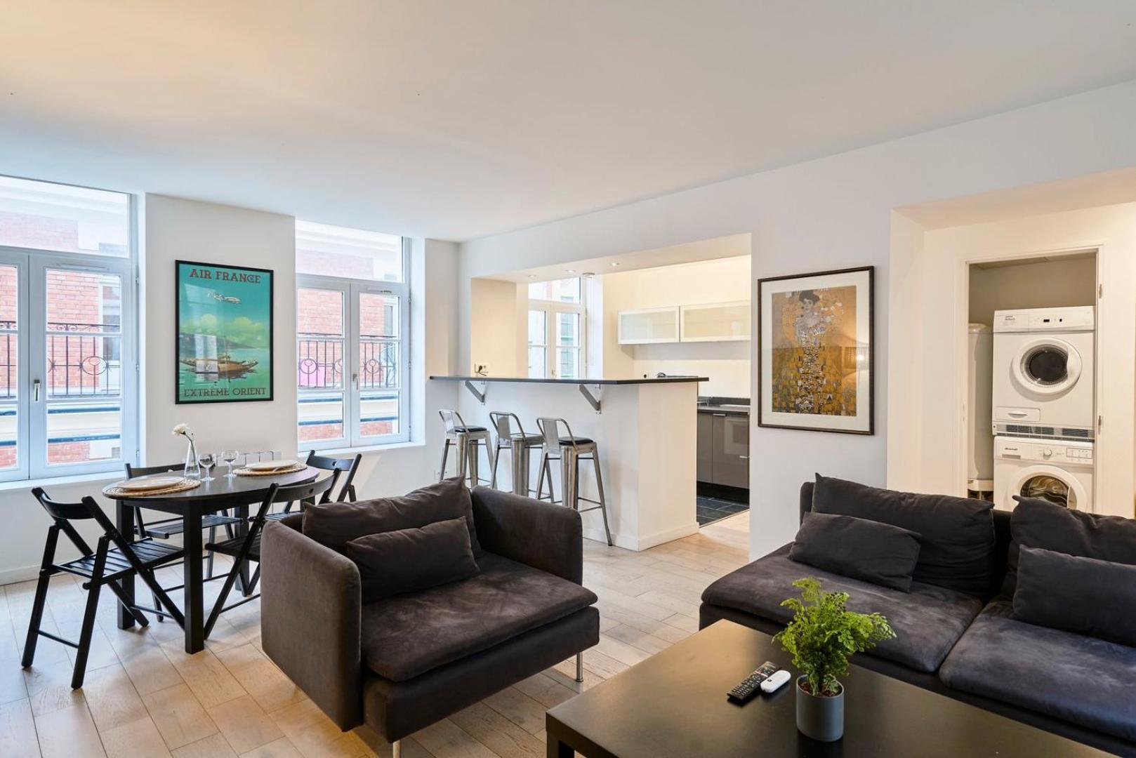 Spacious One Bedroom Apartment Ideally Located Lille Bagian luar foto