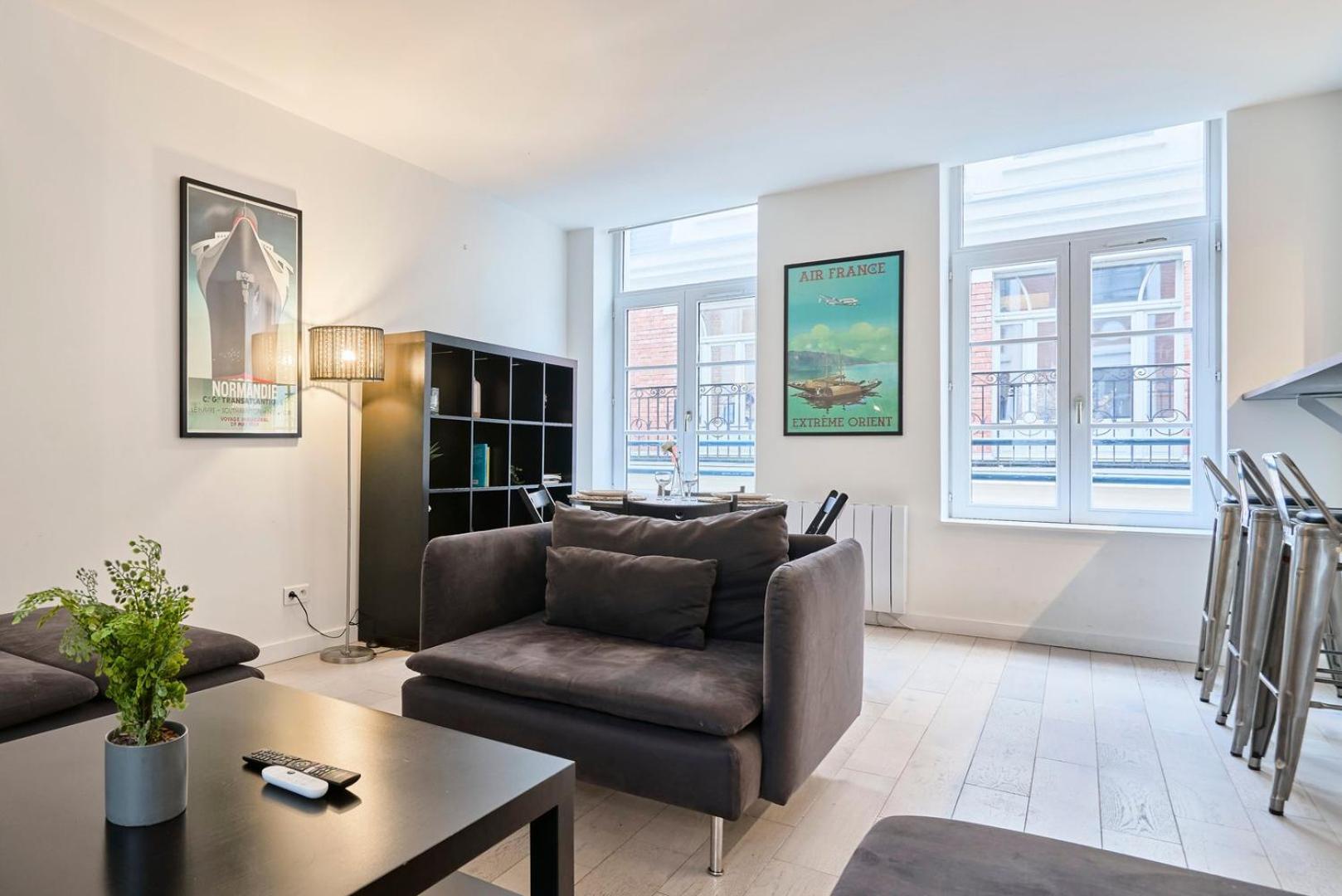 Spacious One Bedroom Apartment Ideally Located Lille Bagian luar foto